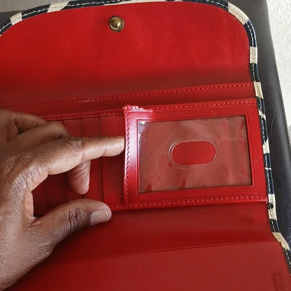 Dooney & Bourke Zebra Stripe Shoulder Bag and Wallet - Picture 12 of 17